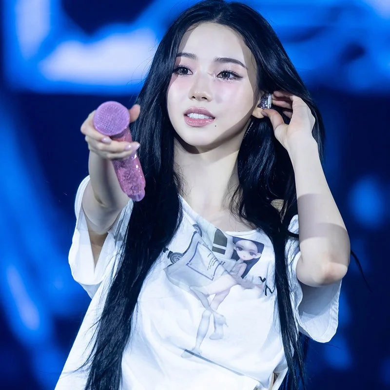 Фото Футболка WINTER NINGNING 2026 Word Tour Seoul, высокое качество, стиль INS, хлопок, круглый вырез, короткий рукав, подарки KissNTell KARI NA GISELL E №2