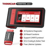 thinkcar thinktool mini 2 automotive obd2 scanner all system 28 reset car diagnostic tool lifetime free diagnosis auto scanner
