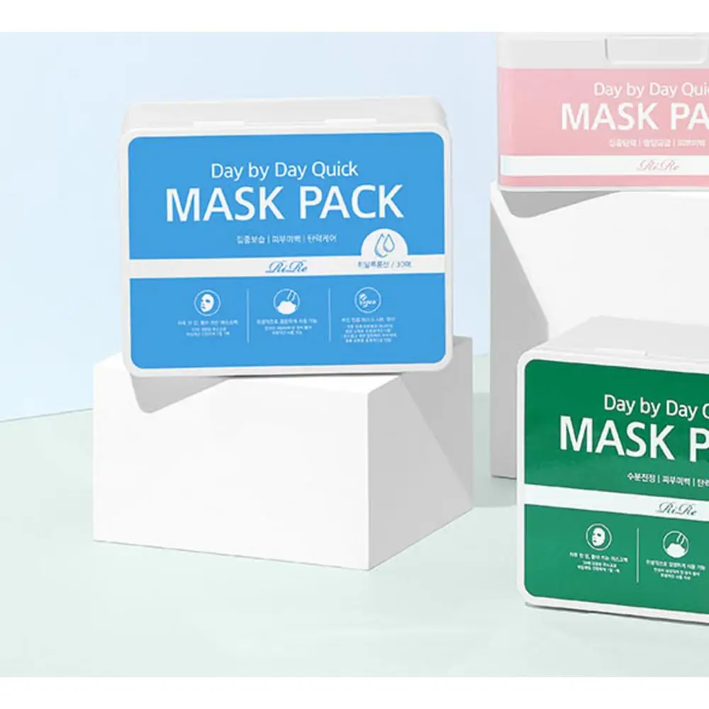 Быстрая маска Liir Day by с гиалуроновой кислотой 350 г 30 штук 1 штука