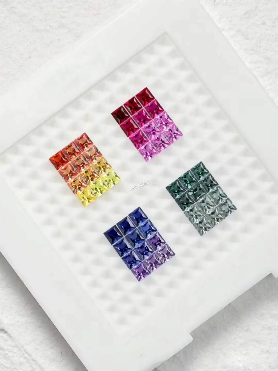 Многоцветный лабораторный драгоценный камень Zhanhao гидротермальный Радужный