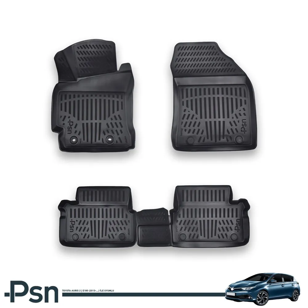 

3D Pool Car Mats Toyota Auris 2 (E180) After 2013 Auto Interior Carpet Protector Accessories Rubber Luxury Floor Non Slip PSN