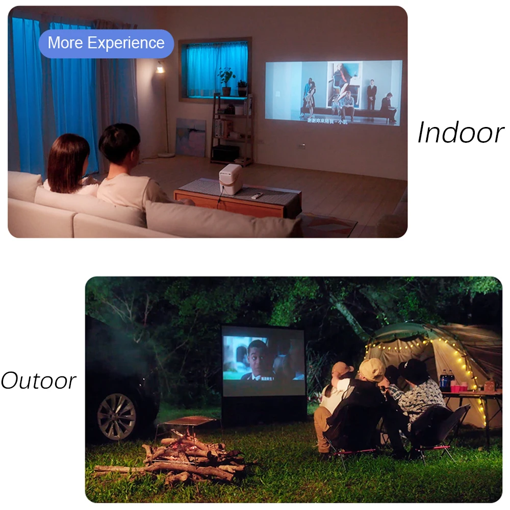 Мини-проектор Wanbo T6 MAX 4K 1080P Android 9 0 650ANSI лм 2 + 16 Гб