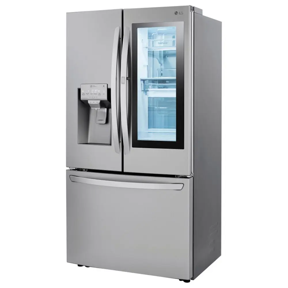 

2022 Drop Shipping Stainless Steel Smart Wi-Fi Enabled InstaView Door-In-Door Counter-Depth Refrigerator With Craft Ice