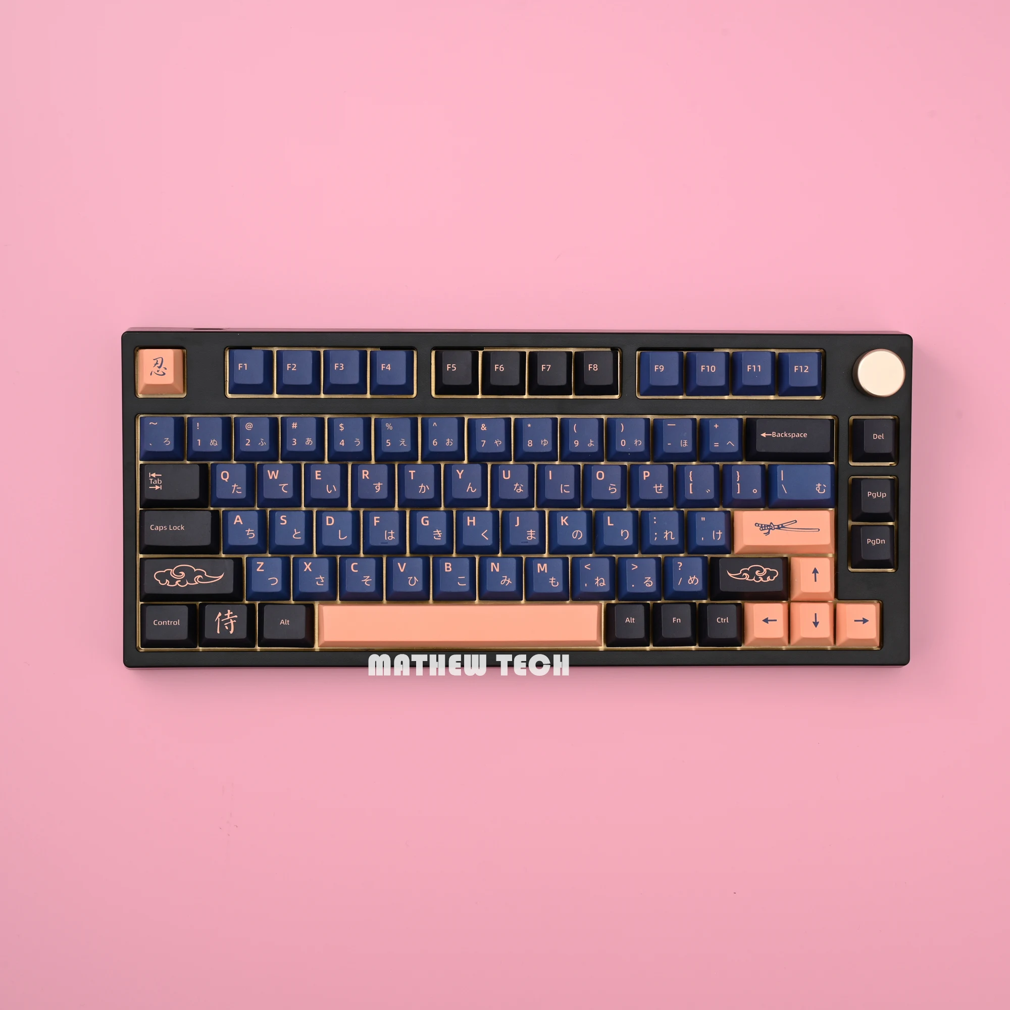 MATHEW TECH MK80 Wireless Mechanical Gaming Keyboard with LI