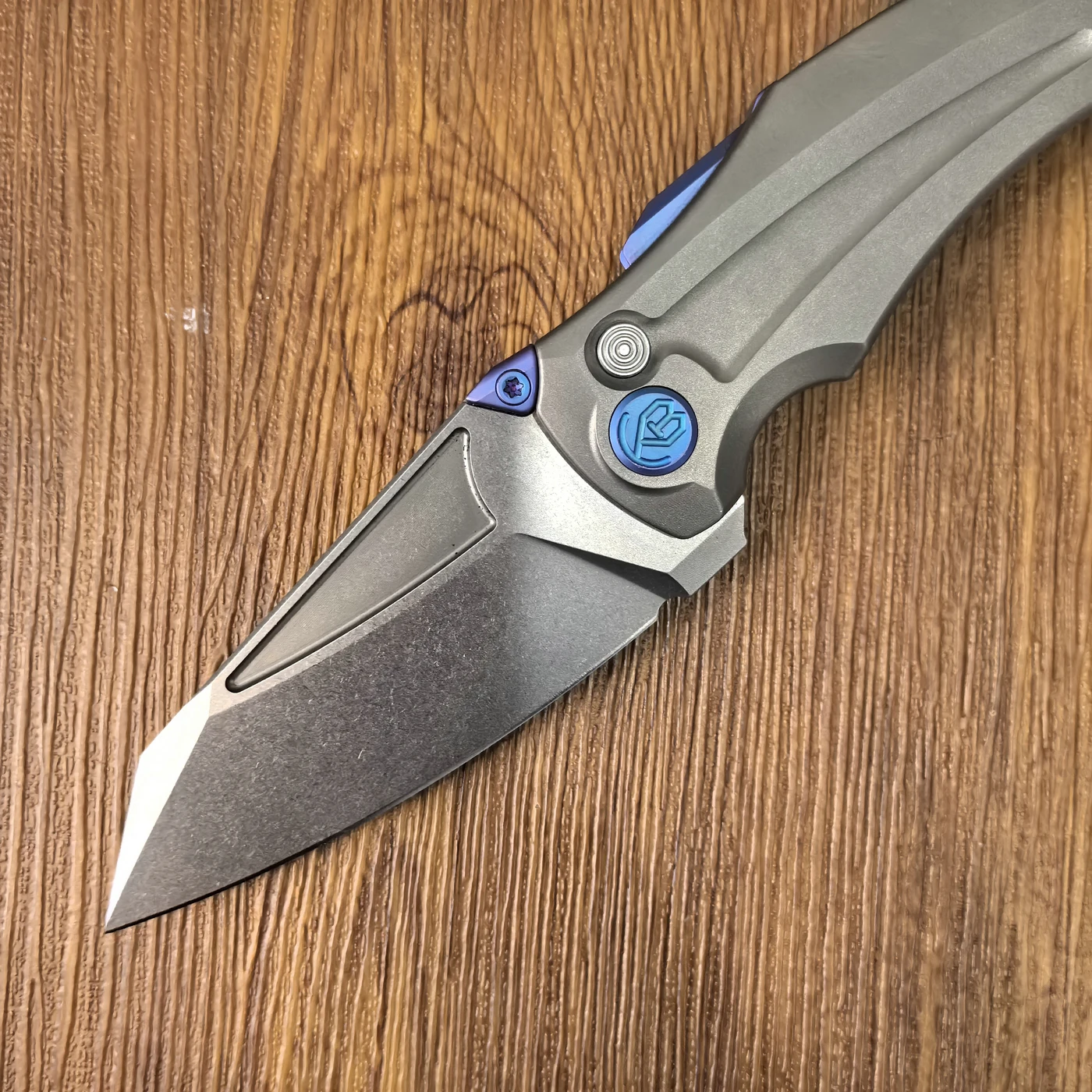 Kubey Kb400 складной нож Stonewash