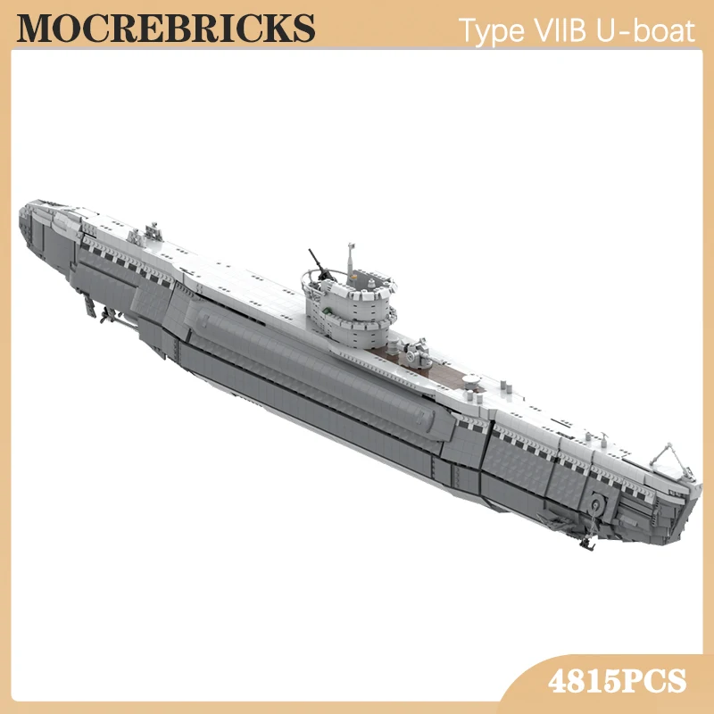 MOCREBRICKS Военная подводная лодка типа VIIB