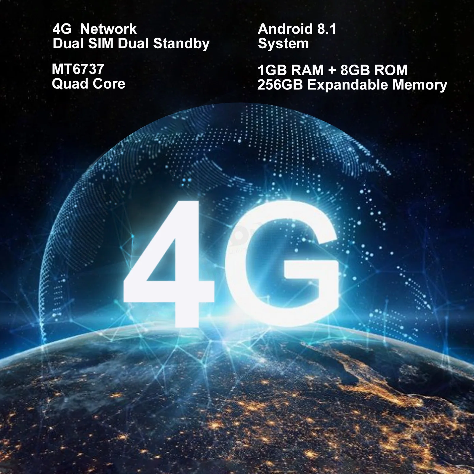 Смартфон XGODY Y14 4G Android 9 разблокировка лица 6 6-дюймовый экран с каплей воды 1 ГБ 8 MTK6737