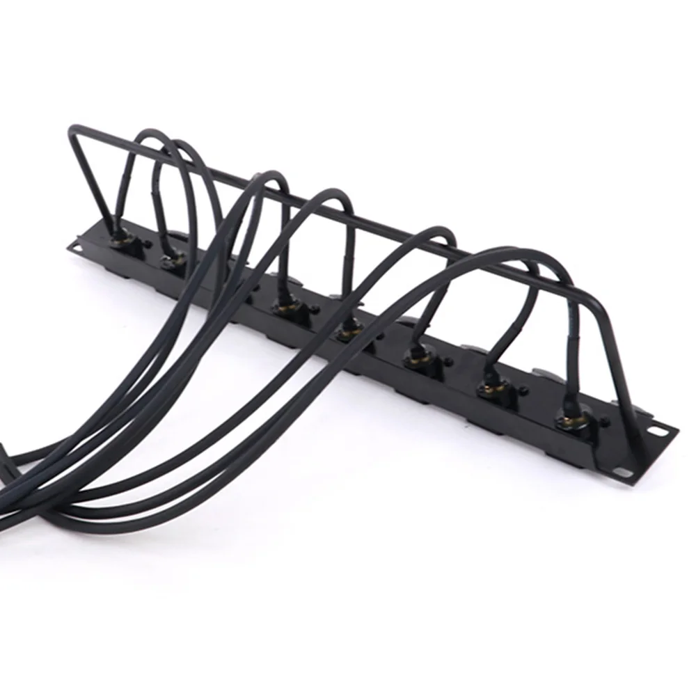 1 шт. индивидуальный шкаф 8-полосная стойка 1U позолоченная водонепроницаемая