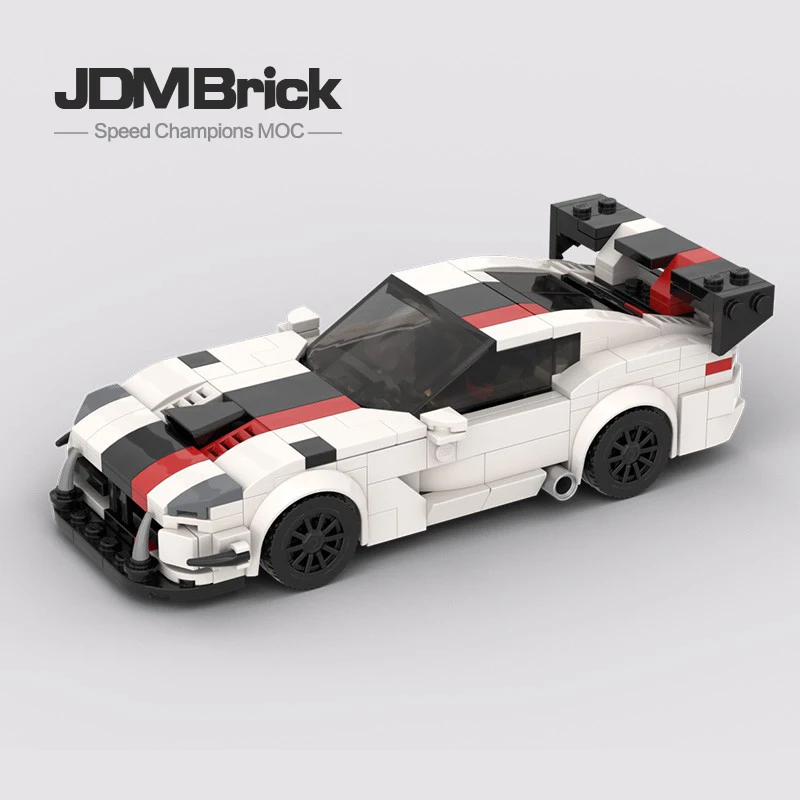 Детский набор строительных блоков MOC-99183 Racing Speed Series 8-grid ACR