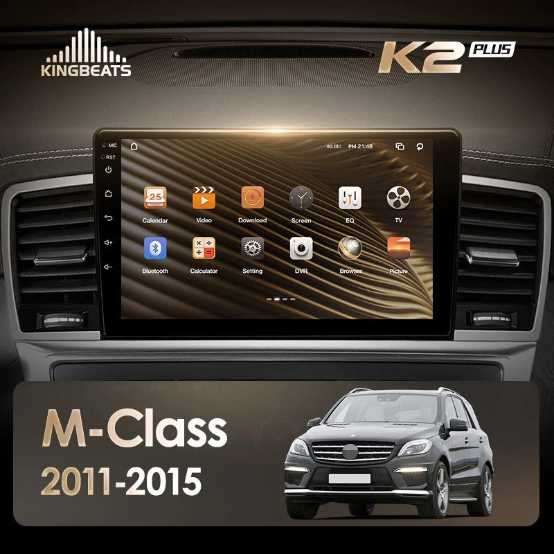 KingBeats штатное головное устройство For Mercedes-Benz M-Class M Class W166 ML 2011 - 2015 автомагнитола на