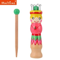 1pc wood hand knitting doll dolly yarn wool knitter hand painting rope braided maker diy knitting tool home accessories