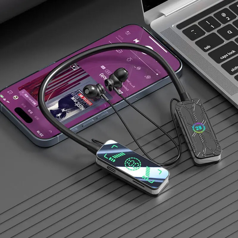Беспроводные наушники Bluetooth с разъемом для спорта