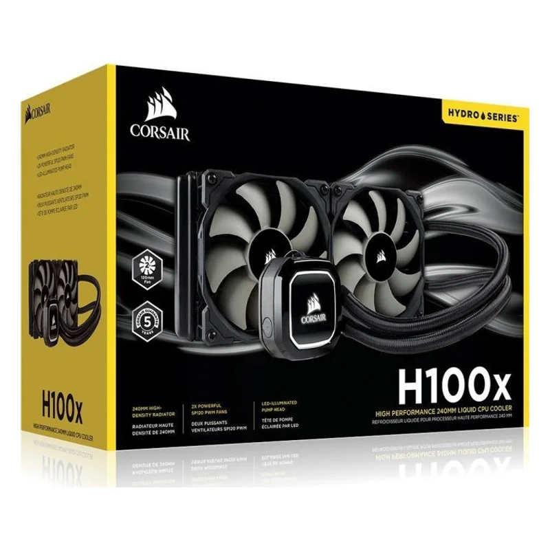 Водяное охлаждение Corsair Hydro Series H100X (CW-9060040-WW) |