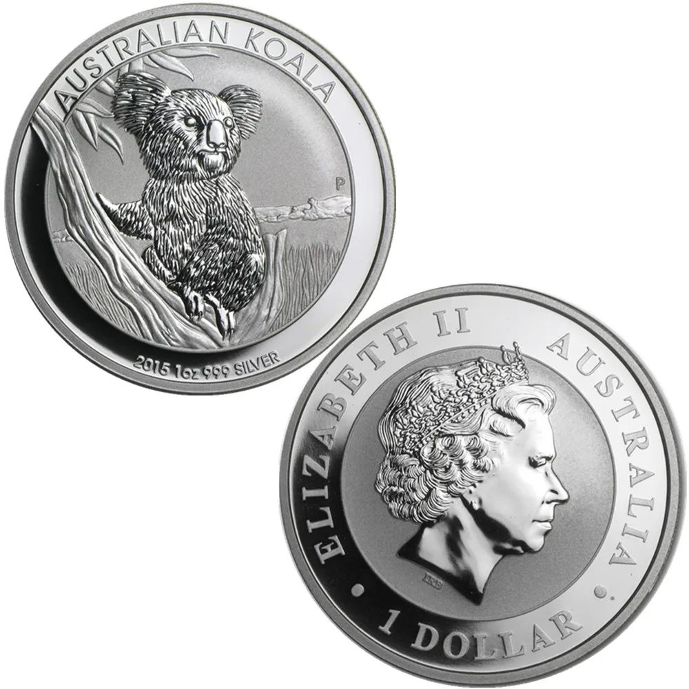 2015 Australian Koala Silver Coin 1 oz High Relief Coin