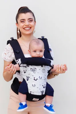 

3-48 Monts Baby Holder Carrier,Hip Seat for Walk,Newborn Toddler Chest Carrier,Happy Mom Dad Wrap Ergonomic Infant Child Carrier