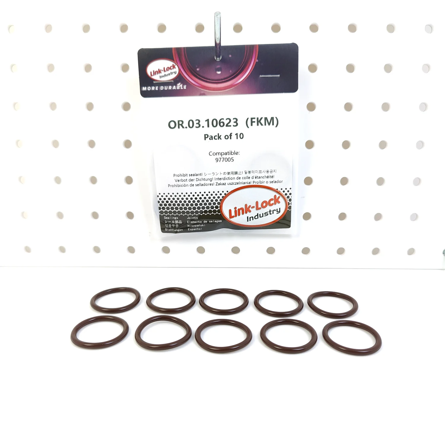 Комплект универсальных уплотнительных колец FKM Viton 24×3 (10 шт.) OR.03.10623 977005 для Volvo (art.: 3920da7efa4de) - 3920da7efa4de