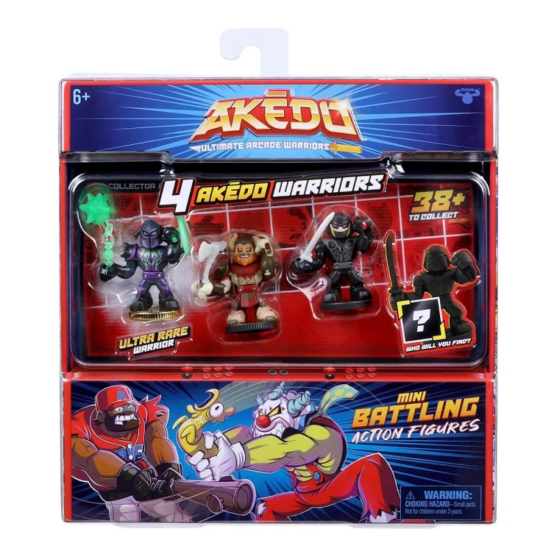 Шестой коллекционный игровой набор Акедо 4 фигурки, Akedo (art.: 3920bcf757ec0) - 3920bcf757ec0