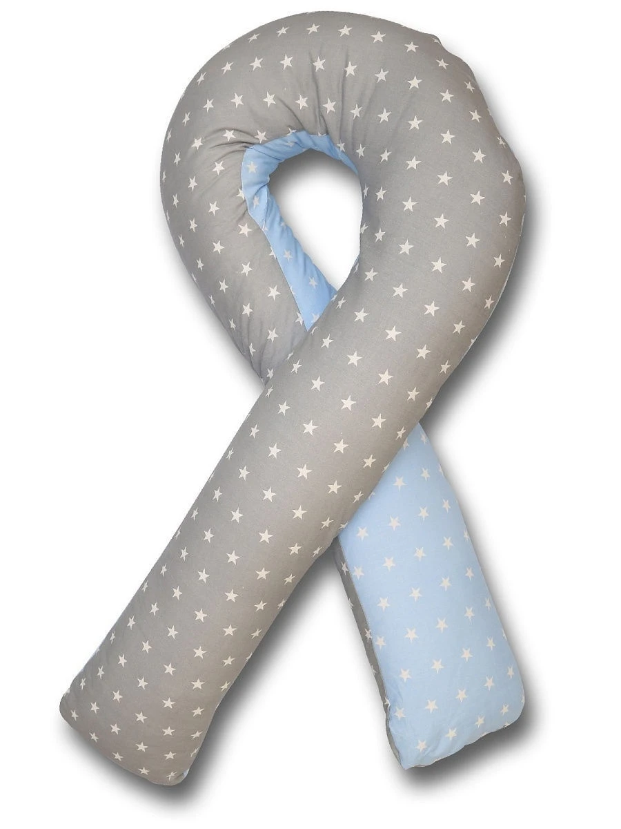 Подушка для беременных и кормящих U с 2 съёмными наволочками сумкой-переноской