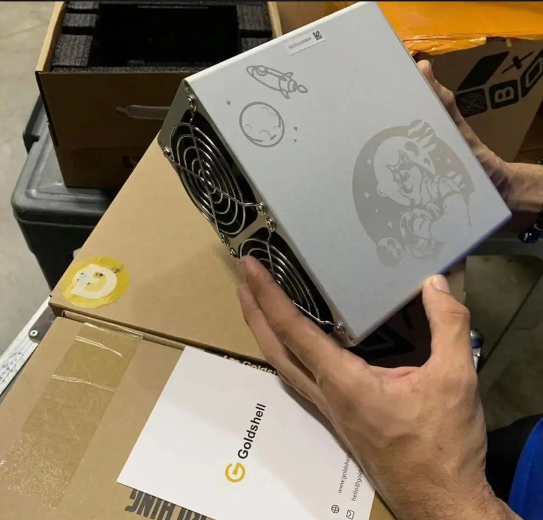 

Купите 3 получите 2 freeNew Goldshell KD BOX Pro Miner WIFI 2.6/s 230 Вт Asic Miner Kadena No PSU
