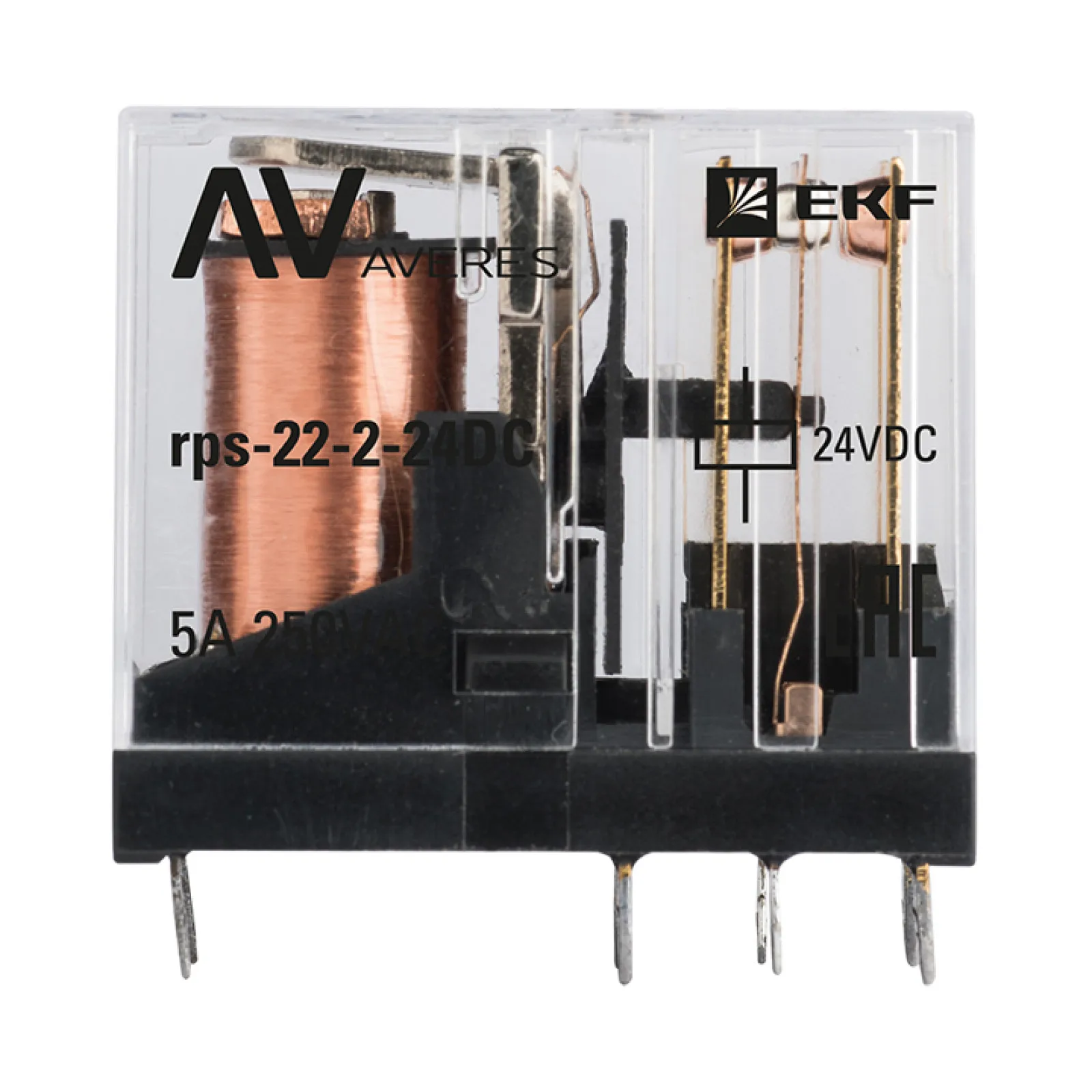 RP Slim 22/2 5A 24V DC EKF Averes Промежуточное реле коммутации запасные части аксессуары ремонт электрической бытовой техники Улучшение домашней электроустановки.