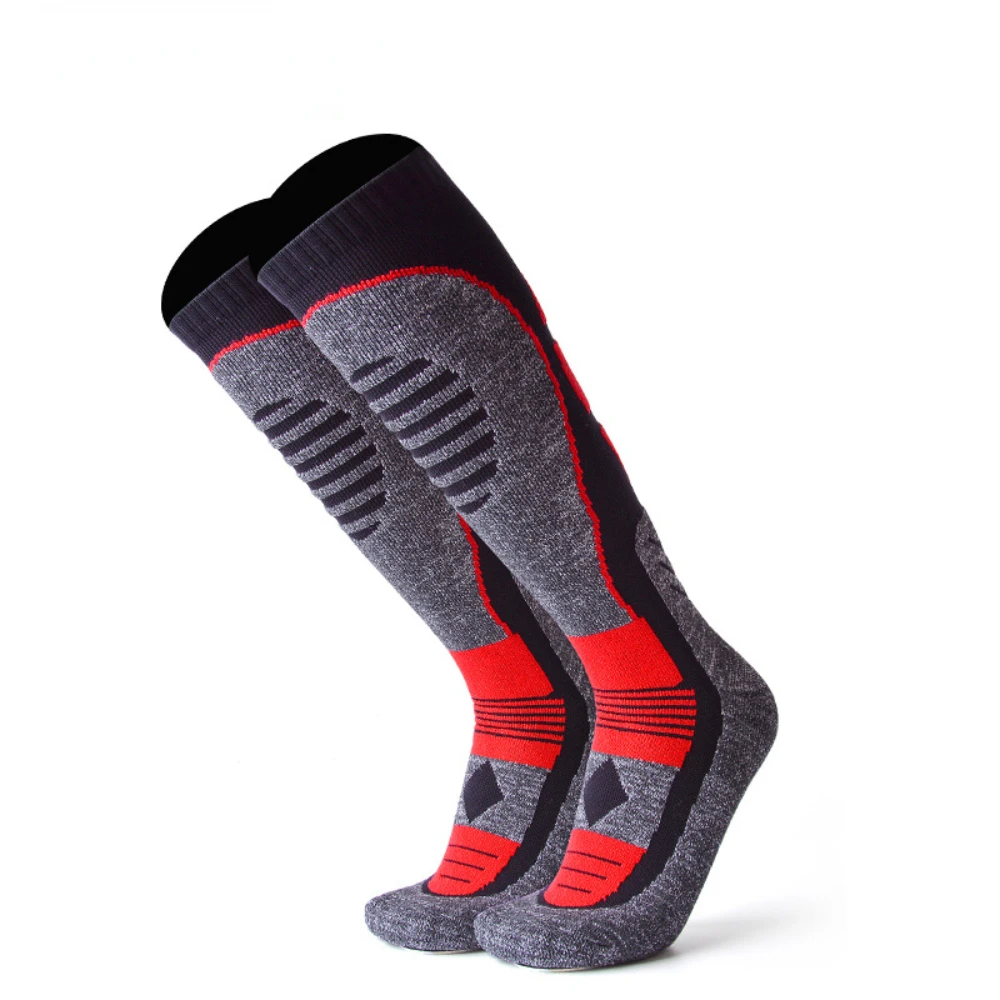 YUEDGE Breathable Thick Cushion Knee High Winter Sports Snowboarding  Skiing Socks Winter Warm Thermal Socks