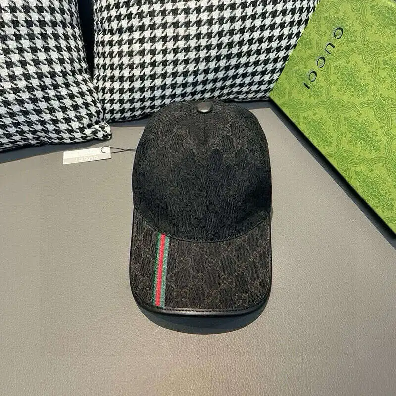 Бейсболка Gucci в стиле нейтрального хип -хопа которую можно установить