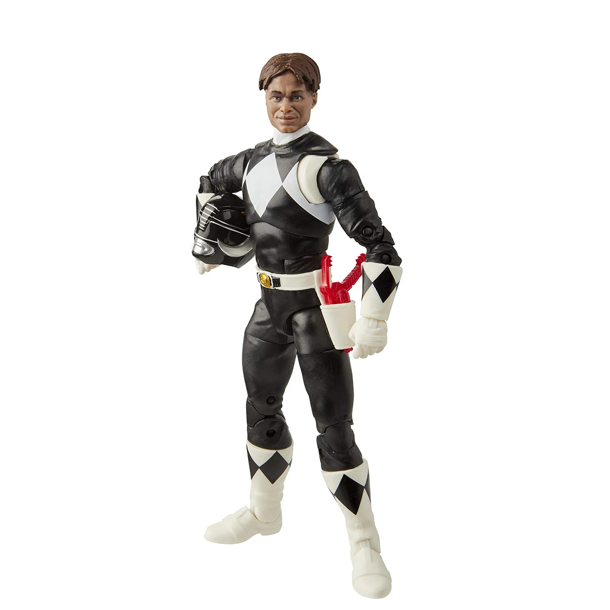 

Power Rangers Lightning Collection Mighty Morphin Black Ranger 6-Inch Premium Collectible Action Figure Toy with Accessories