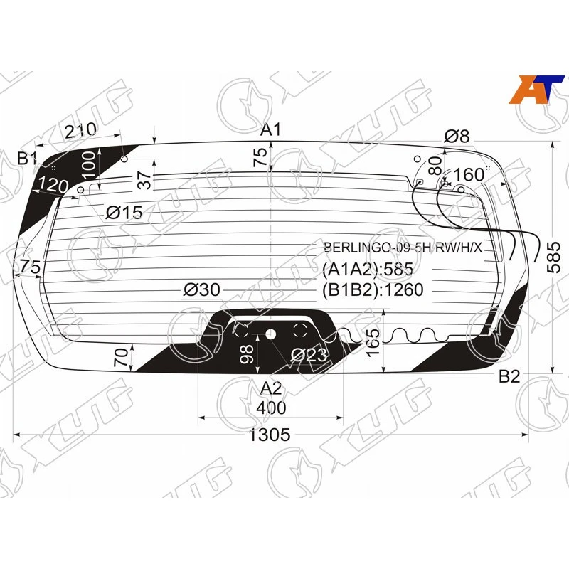Купить Лобовое Стекло Пежо Партнер Типи