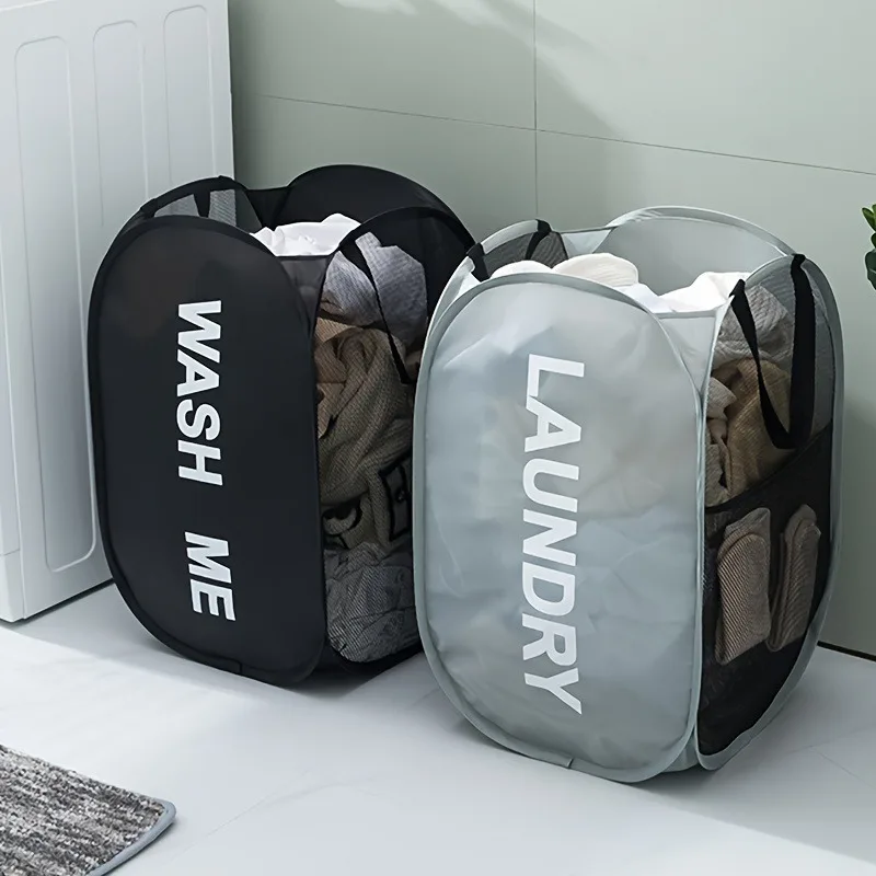 Портативная всплывающая сетчатая подставка с ручками легко открываемая