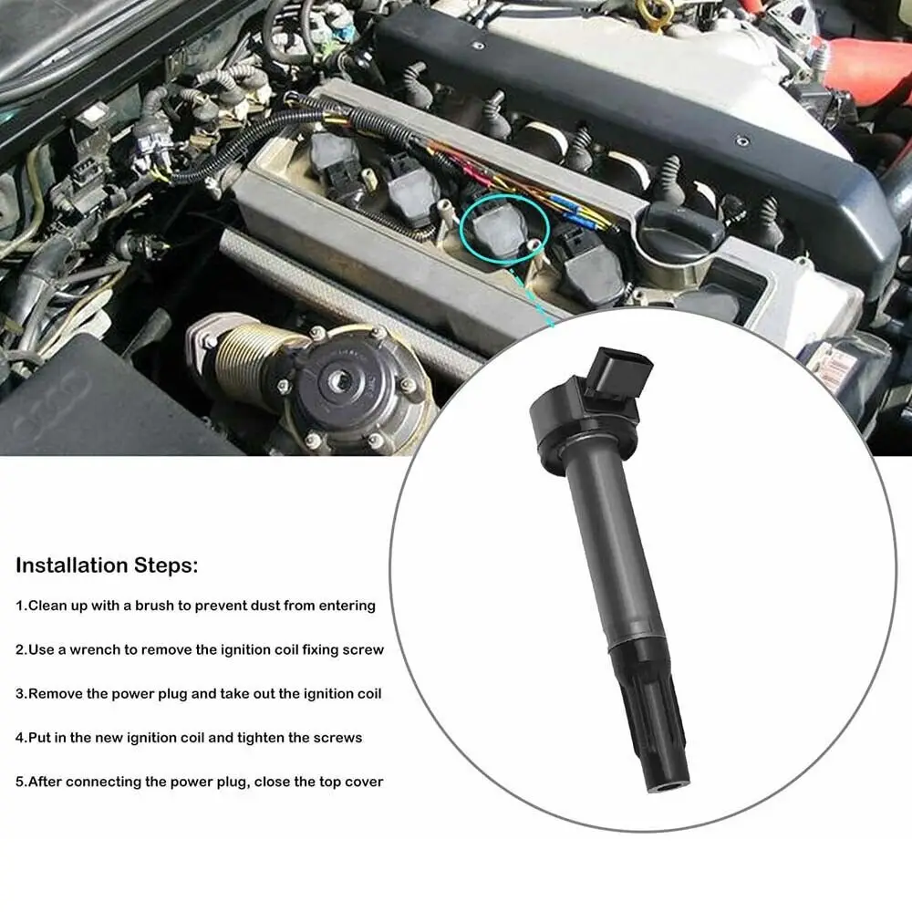 Катушка зажигания STPAT 90919-A2007 6 шт. для Lexus ES350 RX350 RX450h подходит Toyota Avalon Camry Highlander Rav4