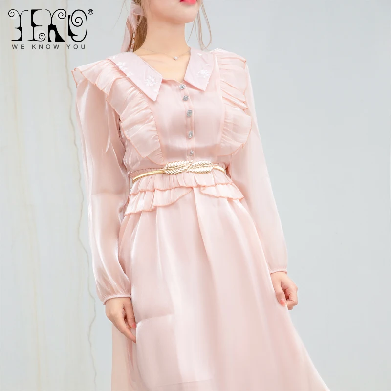 Новый модный декоративный наружный женский ремень YEKO в универсальном стиле ins