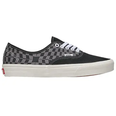 Мужские кроссовки Vans Authentic Color Theory - Warp в клетку черного цвета VN000D7YBLK