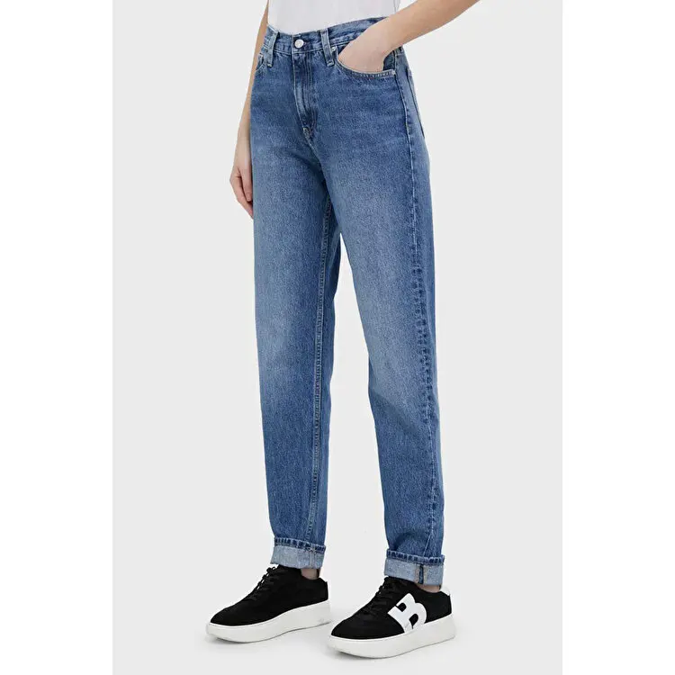 Calvin Klein Хлопковые джинсы с высокой