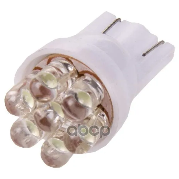 Автолампа Диод T10(W5w) 24v 7led Диодов 1-Конт Белая  Skyway Салон, Габариты, Номер, Стопы Min2 Skyway арт. S08202023