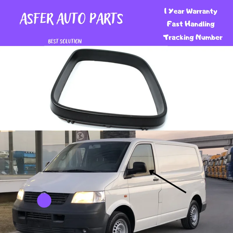 

Mirror Cover Frame For Vw Transporter T5 2004 After Caddy 2004-2010 Black Left And Right High Quality OE 7E1858554 7E1858553
