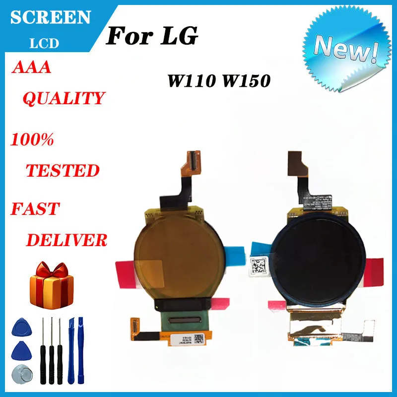 For LG Watch Urbane W110 W150 smart watch LCD display + touch panel digitizer for LG Watch Urbane W110 W150 AMOLED display