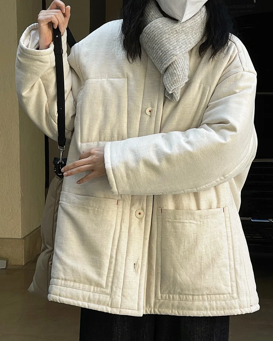 woman warm jacket coat