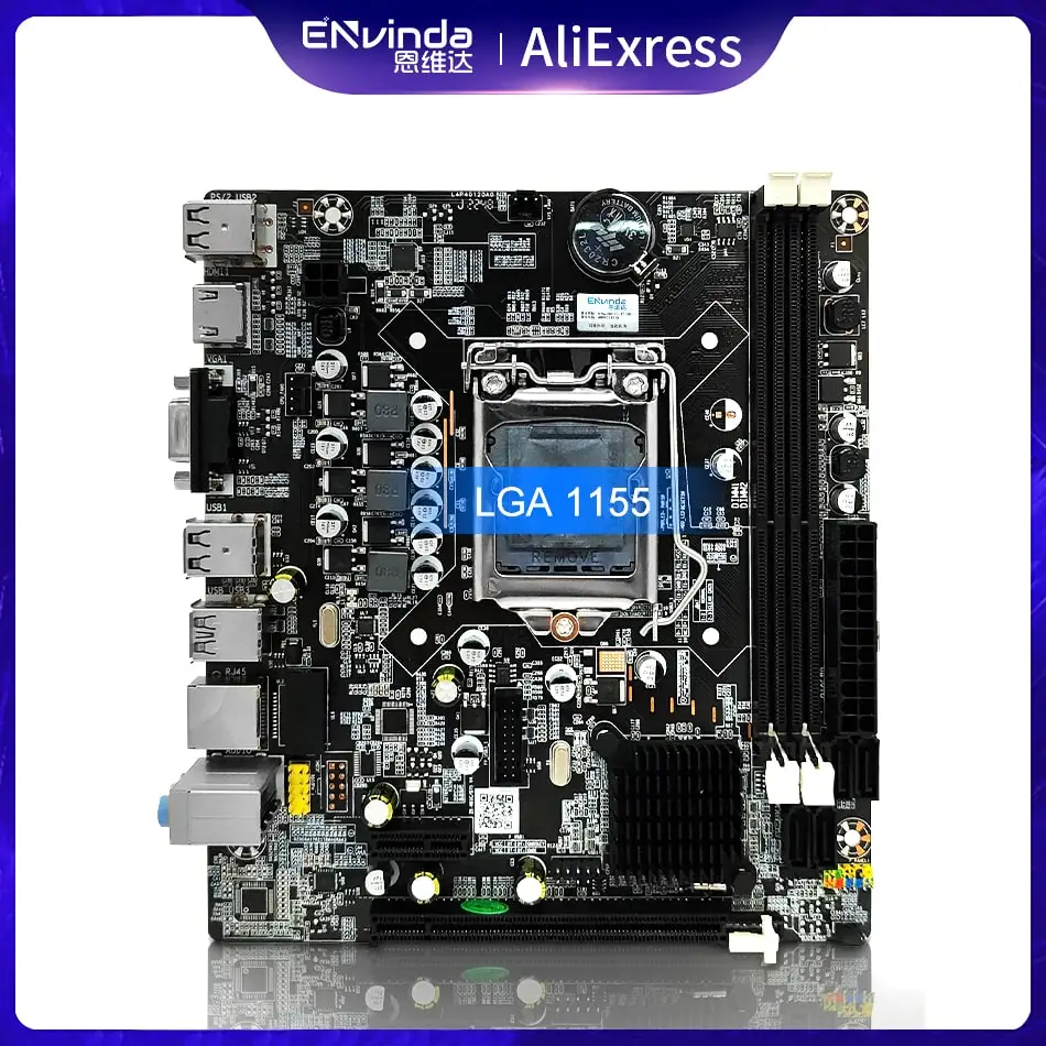 

ENVINDA B75 Motherboard LGA 1155 Dual Channel DDR3 Memory USB 3.0 For Intel Core i7 i5 i3 Xeon E3 CPU Mainboard