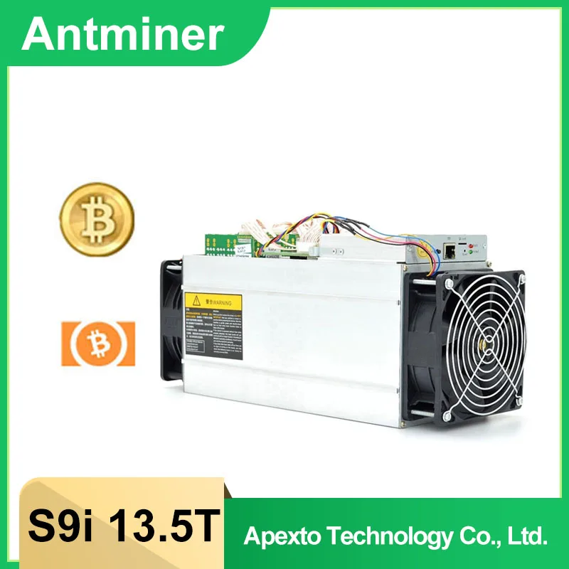 

Used AntMiner S9i/j 14.5T BITMAIN With APW7 PSU Asic Mining SHA-256 Bitecion Btc BCH Miner Ready To Shop