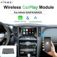 joyeauto wireless apple carplay for infiniti 8inch screen 2015 2019 q50 q60 q50l qx50 android auto mirror wifi netflix car play