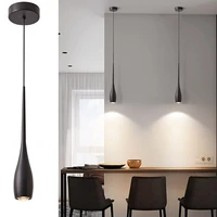 topoch hanging pendant light 9w 3000k cri 90 for kitchen island mini bar bedside dimmable led chandelier height adjustable