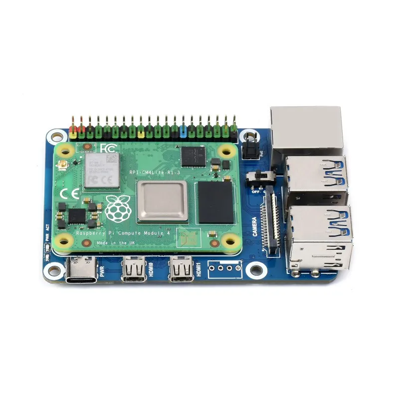 

Raspberry Pi объемом 4-2 Гб, основа на CM4102008 ARM-2GB USB3.0 x 4, Широкая рабочая температура