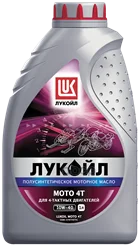 LUKOIL Масло Лукойл 4t Мото 10w40 Sl Ma2 (1л) П/Синт. Акция
