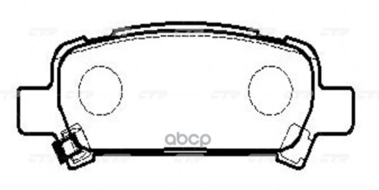 Колодки Тормозные Дисковые Задние Subaru Forester 2.0 97-02Impreza 00Legacy 98 (Старый Арт. Cksu-3) Gk0990 CTR арт. GK0990 (art.: 3920c154ad41f) - 3920c154ad41f