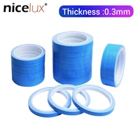 5m 10mroll thermal conductive adhesive tapes 8mm 10mm 12mm 20mm width transfer double side tape for chip pcb led strip heatsink