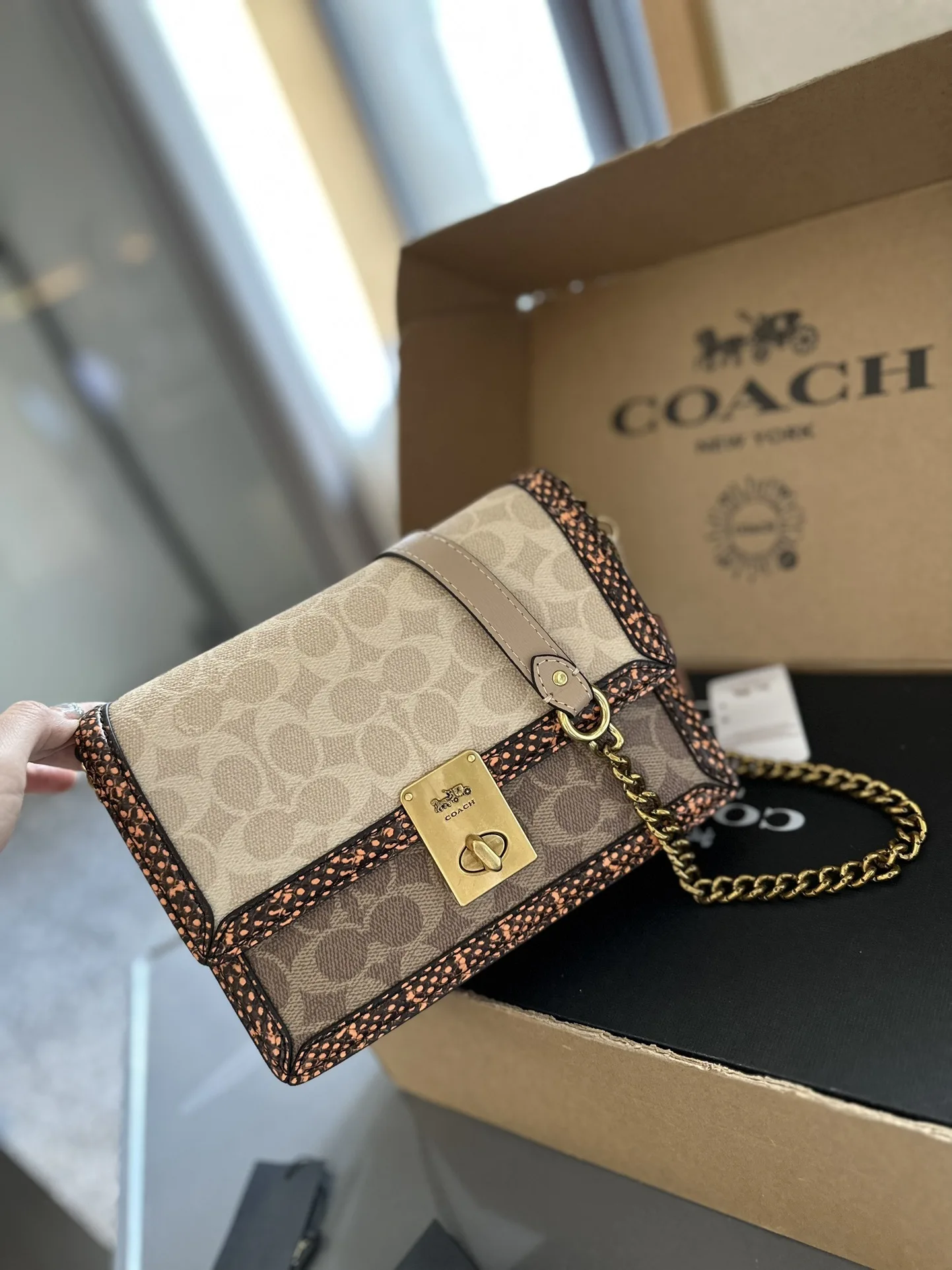 Coach Totes Cope 1:1 2024 Новая Женская Сумка-кошелек Через Плечо Модная Сумка-шоппер