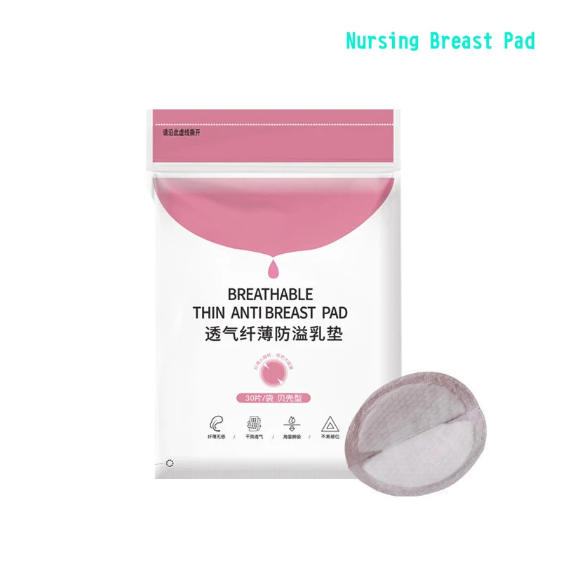 

6 Layers Maternity Nursing Breast Pads Organic Breathable Non-Woven Fabric Disposable Maternity Nipplecovers For Breast Feeding