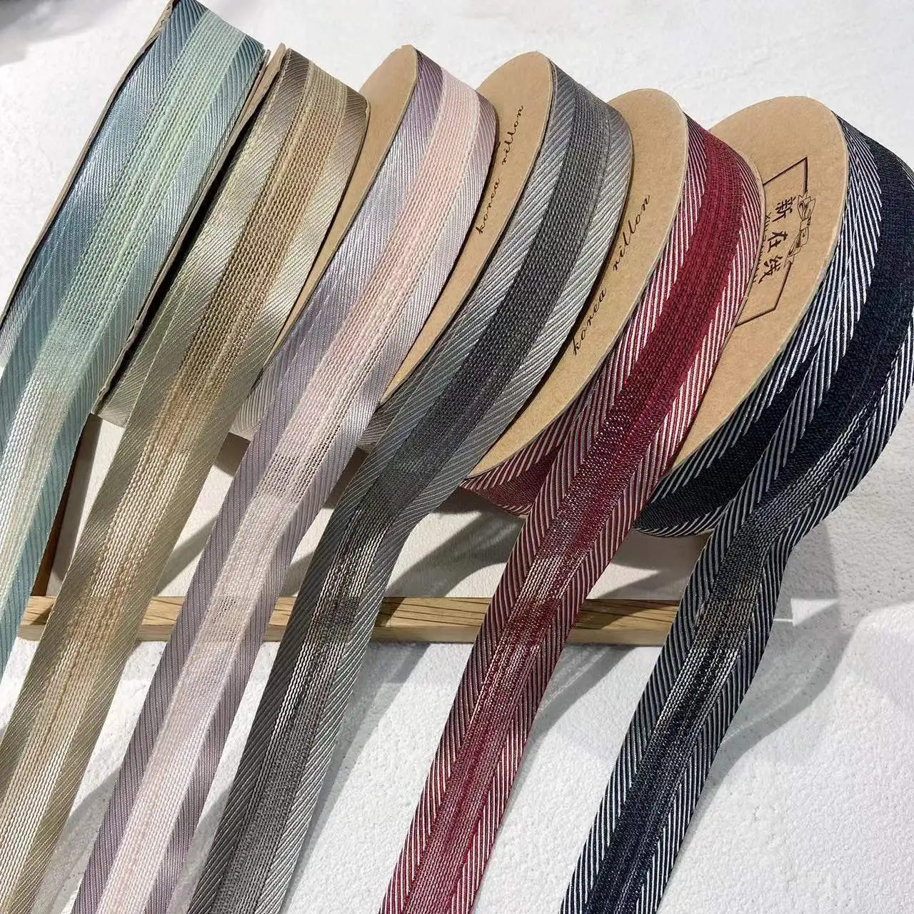 Полый корсажная органза Корейская лента 15 мм 25 38 аксессуары для волос ручной