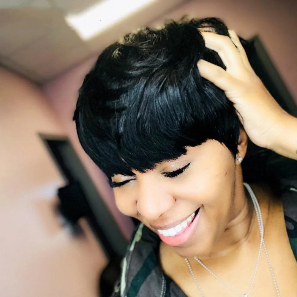 Рисунок 3 - Короткие парики, человеческие волосы,