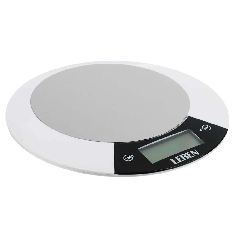 Кухонные весы Leben электронные максимальная нагрузка до 5 кг | Kitchen Scales